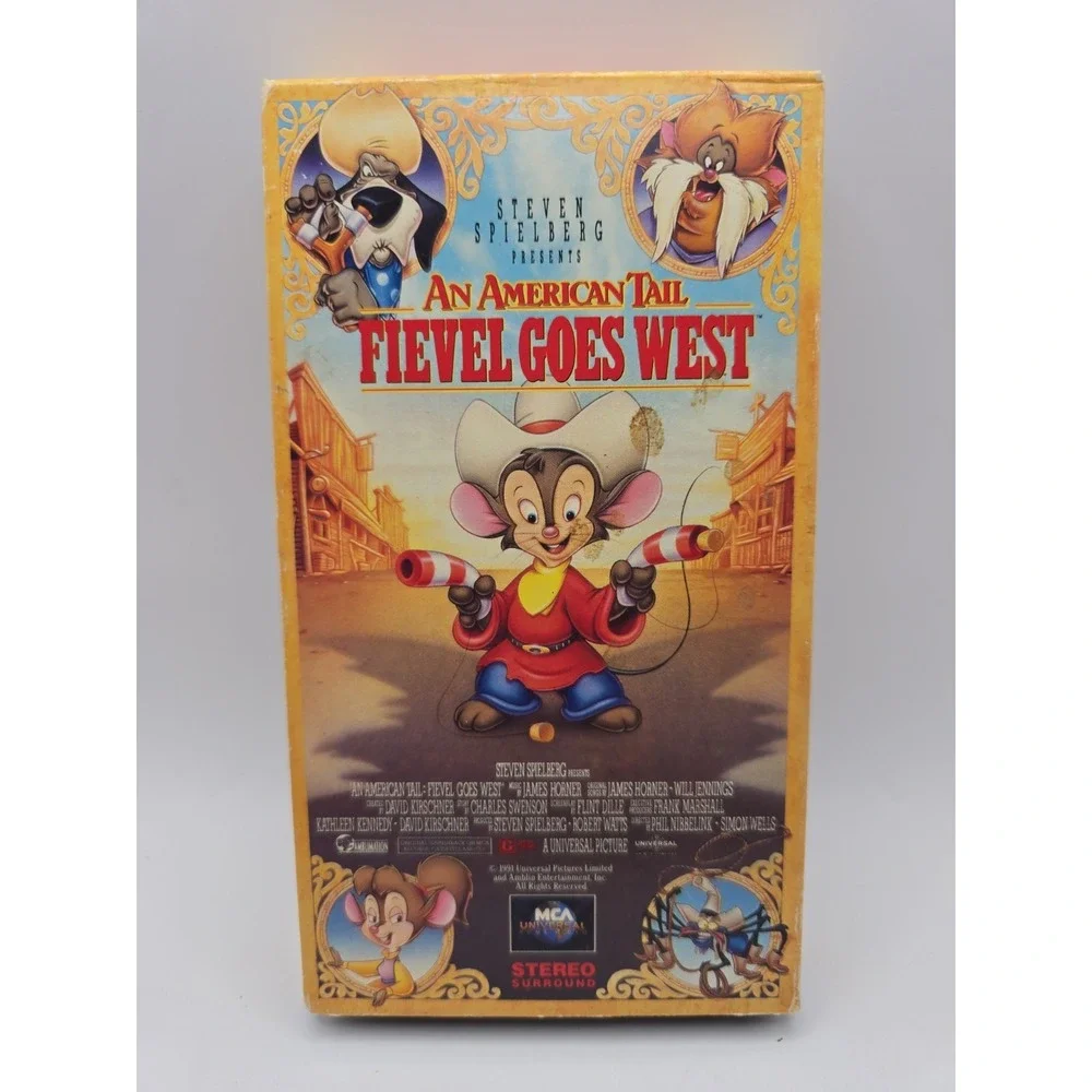 American Tail, An - Fievel Goes West (VHS, 1992)